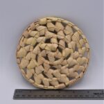 5" Round Palm Leaf Mat